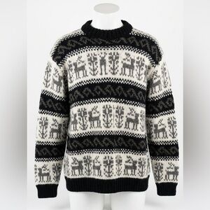 Vintage Wool Pullover Crewneck Sweater Mens Size Large